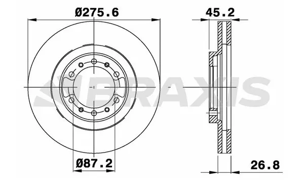 Brake Disc (AE0699)