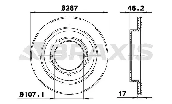 Brake Disc (AE0300)