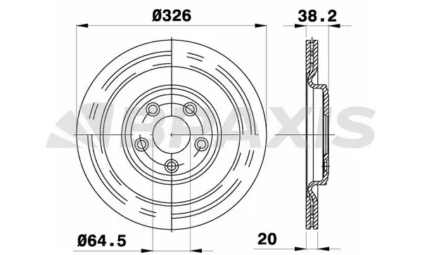 Brake Disc (AE0434)
