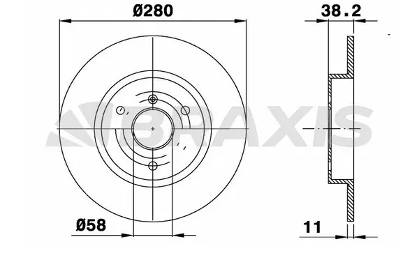 Brake Disc (AE0068)