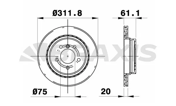 Brake Disc (AE0768)