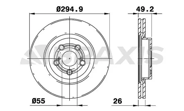 Brake Disc (AE0200)