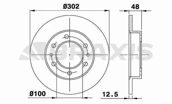 Brake Disc (AE0504)