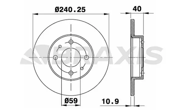 Brake Disc (AE0002)