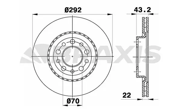 Brake Disc (AE0575)