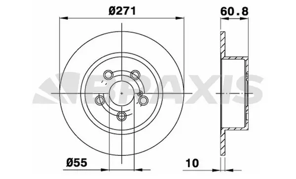 Brake Disc (AE0537)