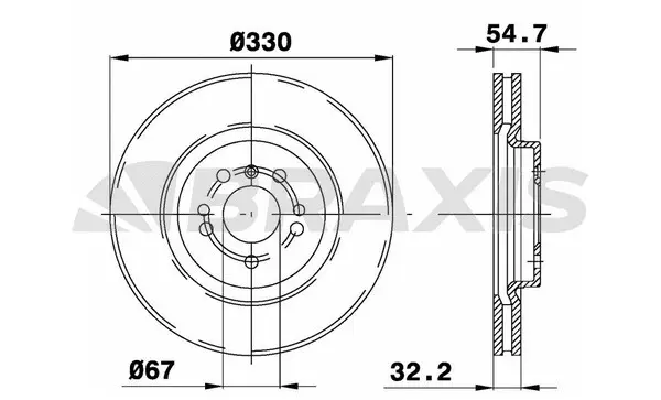 Brake Disc (AD0410)