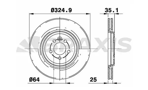 Brake Disc (AE0688)