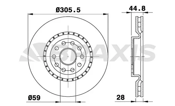 Brake Disc (AE0659)