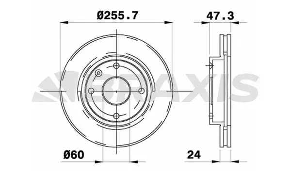 Brake Disc (AE0477)