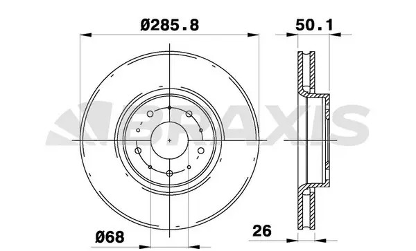 Brake Disc (AE0250)
