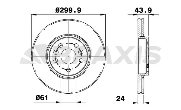 Brake Disc (AE0778)