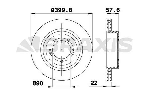 Brake Disc (AE0762)