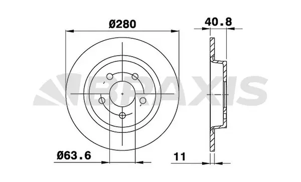 Brake Disc (AE0162)