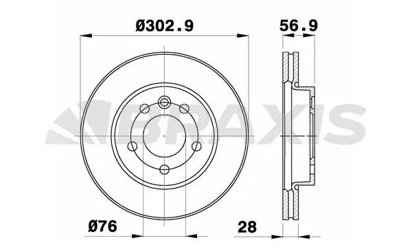 Brake Disc (AE0526)