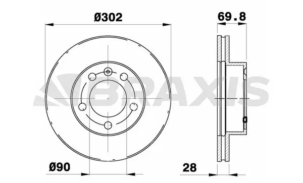 Brake Disc (AD0366)