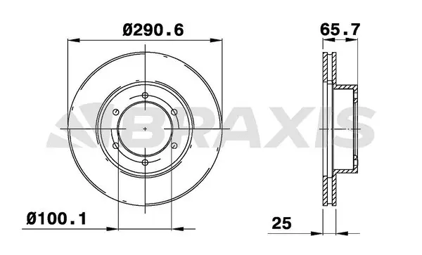 Brake Disc (AE0683)