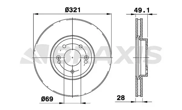 Brake Disc (AD0991)
