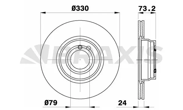 Brake Disc (AE0708)