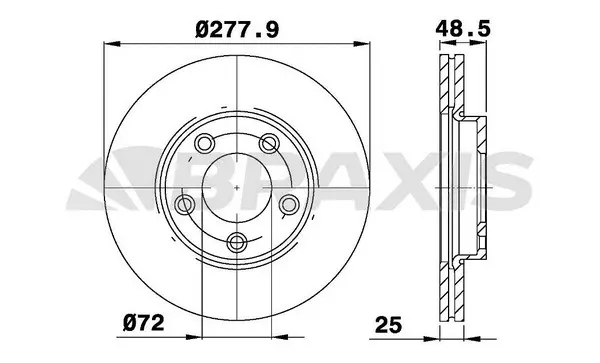 Brake Disc (AE0153)