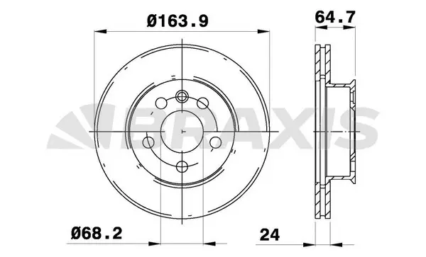 Brake Disc (AE0315)