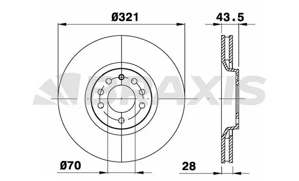 Brake Disc (AD1097)