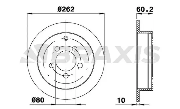 Brake Disc (AE0599)