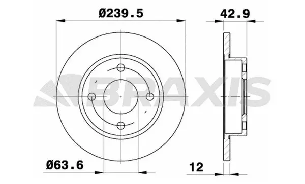 Brake Disc (AE0039)