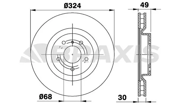 Brake Disc (AD1044)