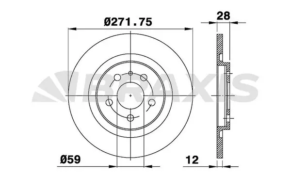 Brake Disc (AE0254)