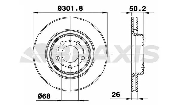 Brake Disc (AE0400)