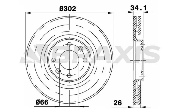 Brake Disc (AE0222)