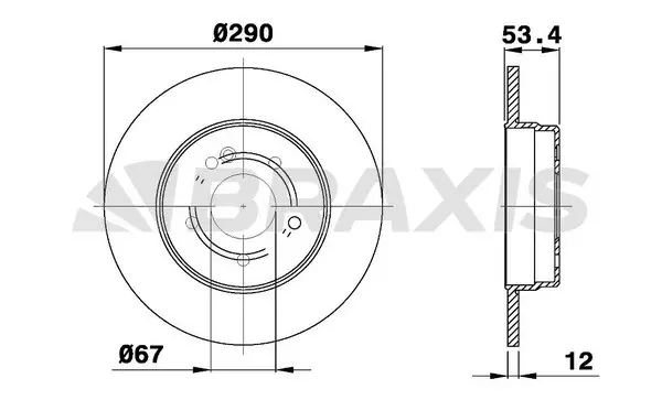 Brake Disc (AE0375)