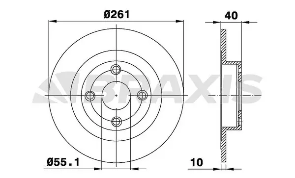 Brake Disc (AE0466)