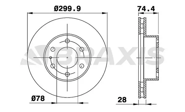 Brake Disc (AD1015)