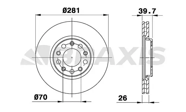 Brake Disc (AE0780)