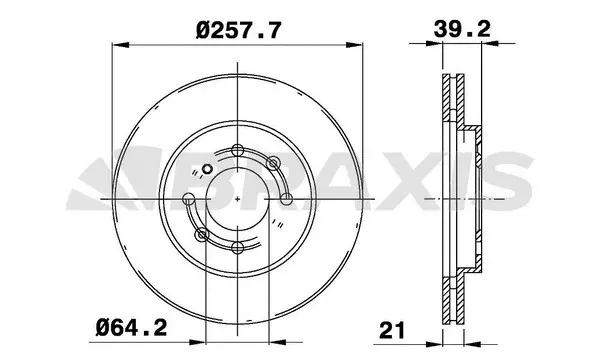 Brake Disc (AE0207)
