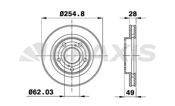 Brake Disc (AE0440)