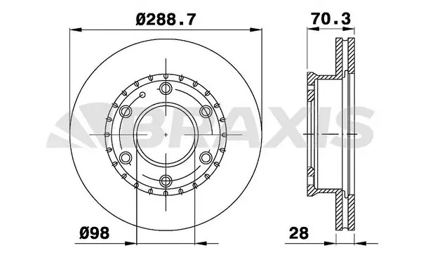 Brake Disc (AD0313)