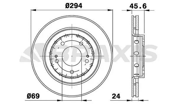 Brake Disc (AE0301)