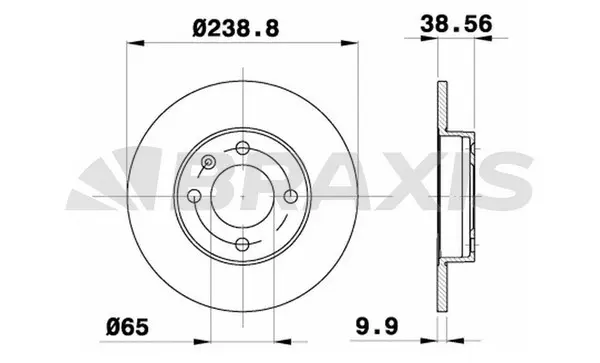Brake Disc (AE0093)