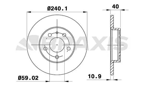 Brake Disc (AE0597)