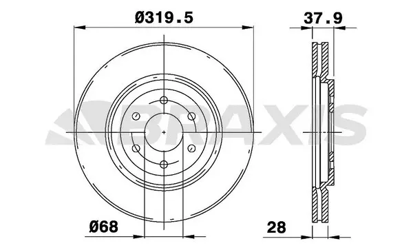 Brake Disc (AE0277)