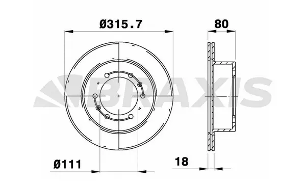 Brake Disc (AD1032)