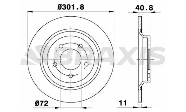 Brake Disc (AE0482)