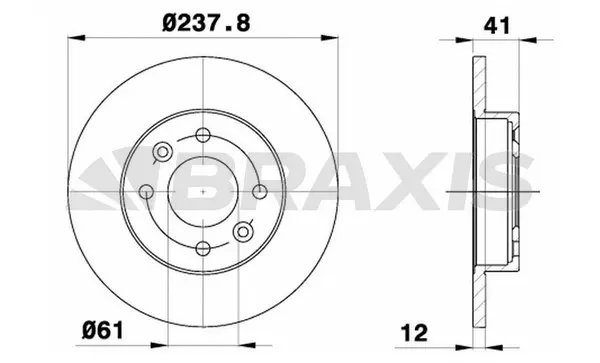 Brake Disc (AE0014)