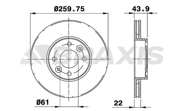 Brake Disc (AE0010)