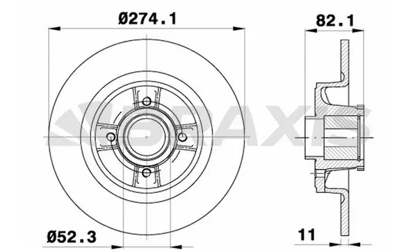 Brake Disc (AD0087)