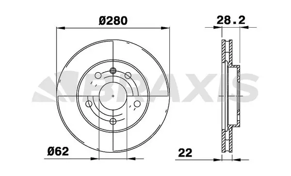 Brake Disc (AE0429)