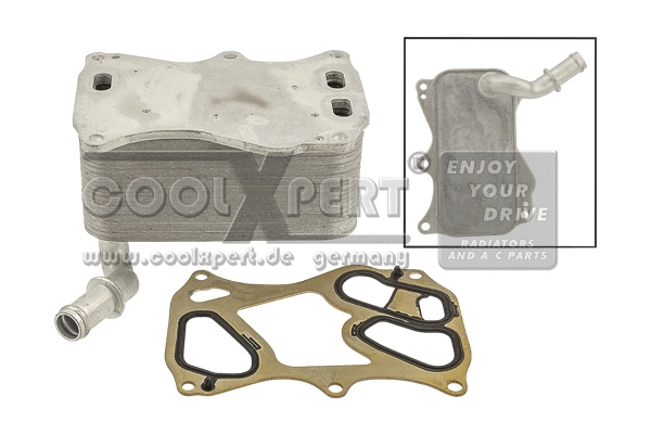 Oil Cooler, engine oil (001-10-24999)
